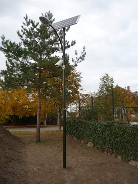 napelemes közvilágítás ár