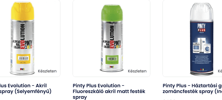 festék spray