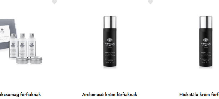 férfi arckrémek,